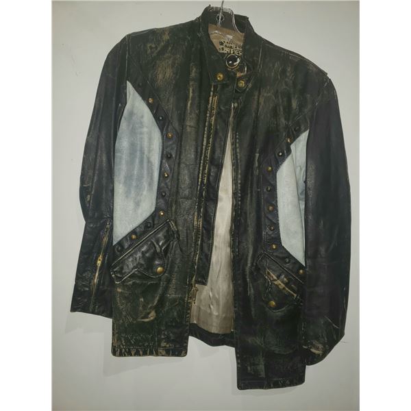 Wheels leather jacket from the sci fi