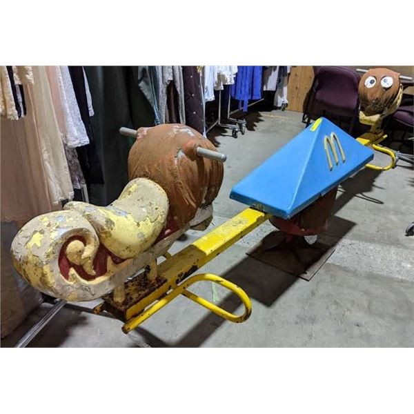 Vintage McDonalds teeter totter