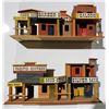 Image 1 : 2 Wooden constructed wild west town theme toy models