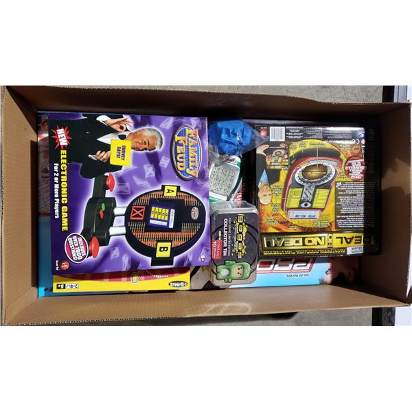 1 Box of kids toys and games