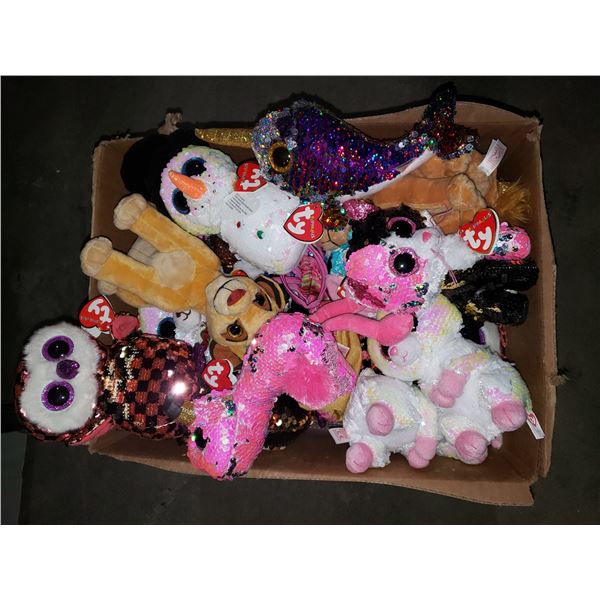 Collectable group of TY beanie babies