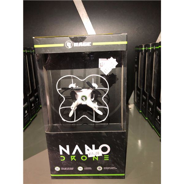 Group of 7 rage nano drones