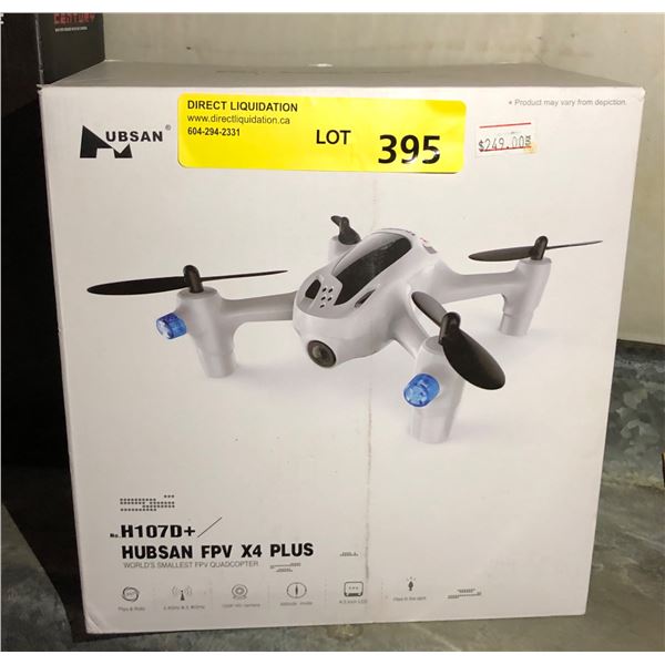 Hubsan world's smallest quadcopter drone