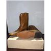 Image 2 : Pair tony lama 10 wellington boots size 11 (NOS)