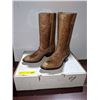 Image 1 : Pair of boulet tan taupe boots size 9 (NOS)