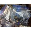 Image 1 : Large lot of approx. 10 hangers filled with assorted costume jewelry and accessories from the sci-fi