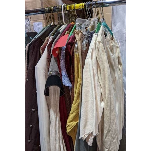 Approx. 25 pieces of production wardrobe clothing from Supernatural