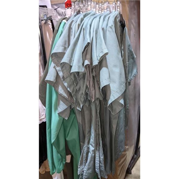 Approx. 15 production wardrobe scrubs from Puddin