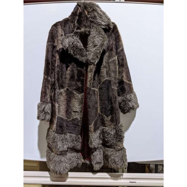 Full length ladies fur coat from project blue book