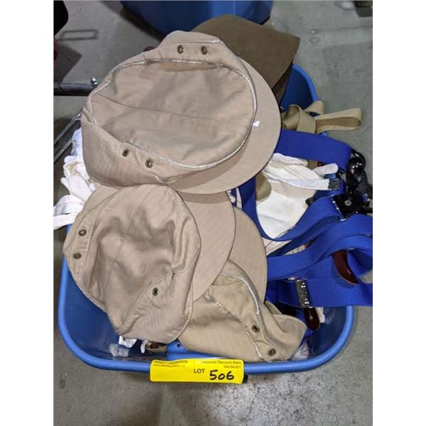 1 box of Japanese parade uniform accessories and military caps from the man in the high castle