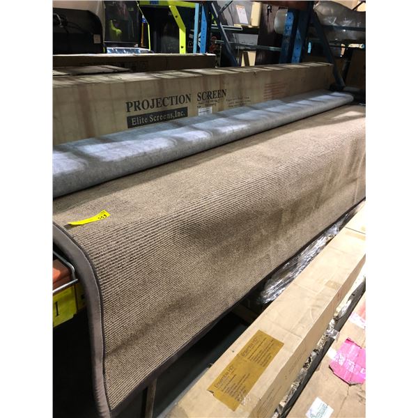 Beige contemporary area rug approx. 8ft x 10ft.