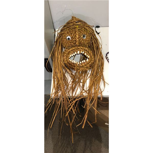 Tanees E-Cannibal Historical Potlatch mask  by Wayne Bell from Mamillikwilla Nation AKA Village Isla