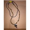Image 1 : 2 Authentic First Nation Necklaces - Made with bone skulls by Wayne Bell