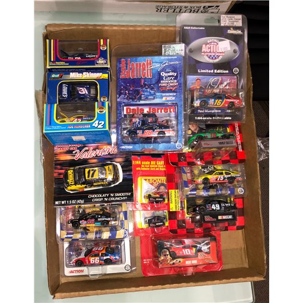 A huge lot of highly collectible 1:64 scale stock car and 2 1:144 scale DIECAST Nascar stock car (ap