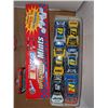 Image 2 : Highly Collectible Hot Wheel racing cars and 2 fan flags