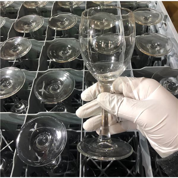 6 cases of 25 Glasses from the production office with 4 wheel dolly ( Approx. 150 pieces)