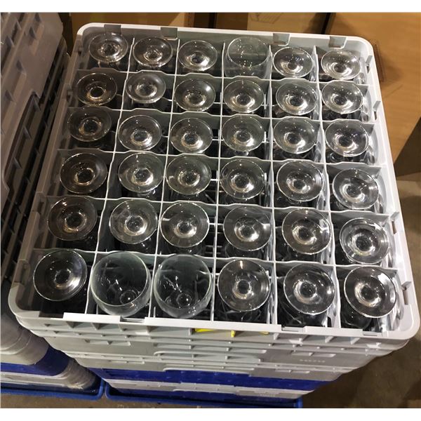 5 cases of 25 Glasses from the production office with 4 wheel dolly ( Approx. 125 pieces)