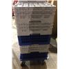 Image 2 : 5 cases of 25 Glasses from the production office with 4 wheel dolly ( Approx. 125 pieces)