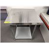 Image 1 : Commercial stainless steel prep table approx 2ft x 2 ft