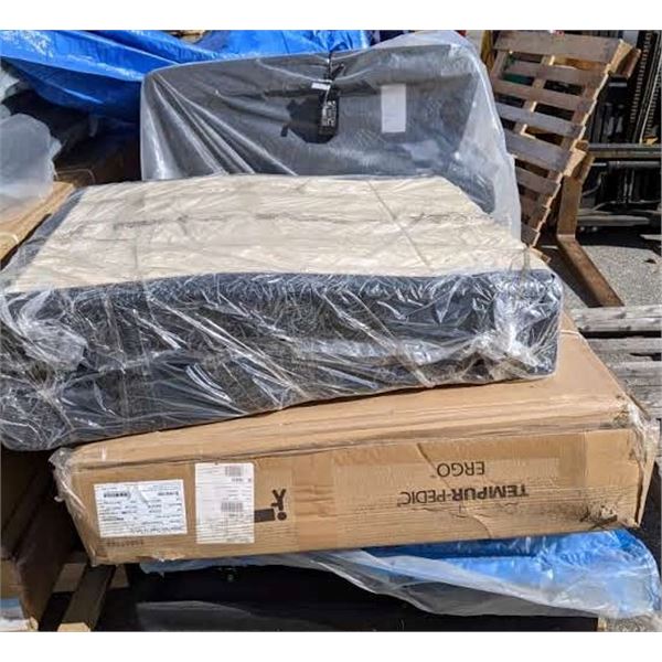 A pallet of motion beds (approx 5 pieces)