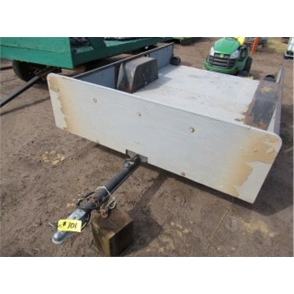6' X 9' SINGLE AXLE TILT DECK TRAILER