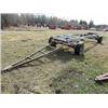 Image 4 : 20.5' FRAME C/W AIRPLANE TIRES & HITCH