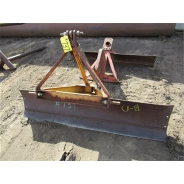 3 PT - 6' BACK BLADE C/W LINKAGE BAR