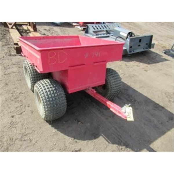 QUAD TANDEM AXLE DUMP TRAILER