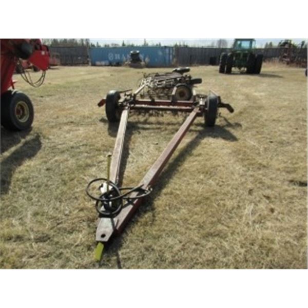 FARM KING HARROW DRAW BAR C/W 15 GOOD 3' HARROWS