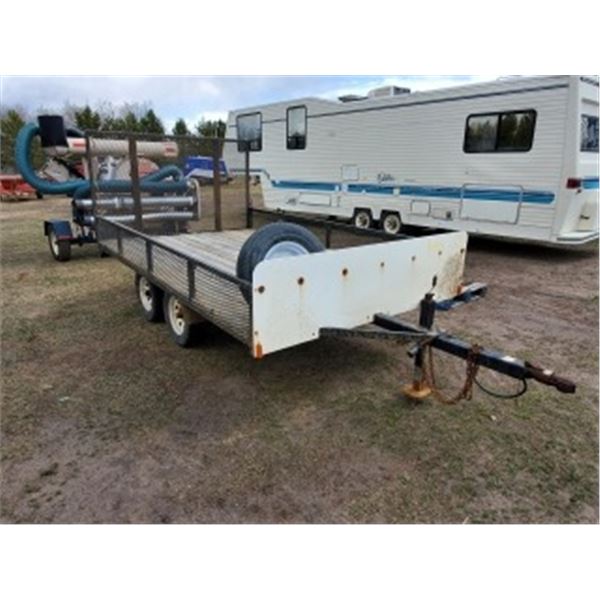 TANDEM AXLE TRAILER
