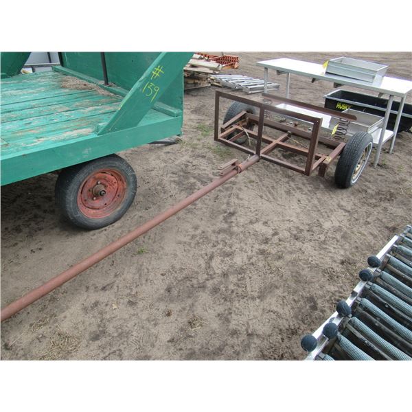 2 WHEEL HORSE CART C/W STEEL HITCH