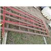 Image 1 : 2 STEEL GATES (4'6" X 10'2") (ALL FOR ONE MONEY)