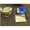 Image 1 : JOHN DEERE SEAT; RAIL; TOOL BOX; AIR PUMP