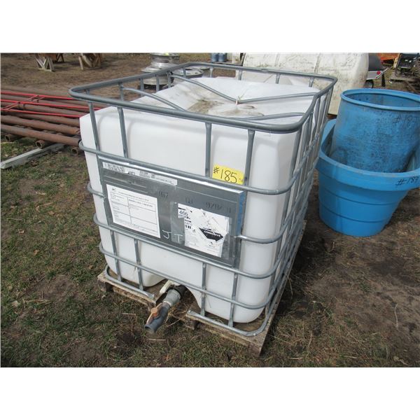 APPROX 250 GALLON WATER TANK