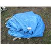 Image 1 : BLUE TARP & FERTILIZER BAG
