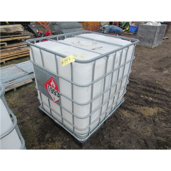 250 GALLON POLY TANK C/W CAGE