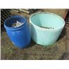 Image 1 : BLUE BARREL & PLASTIC RING