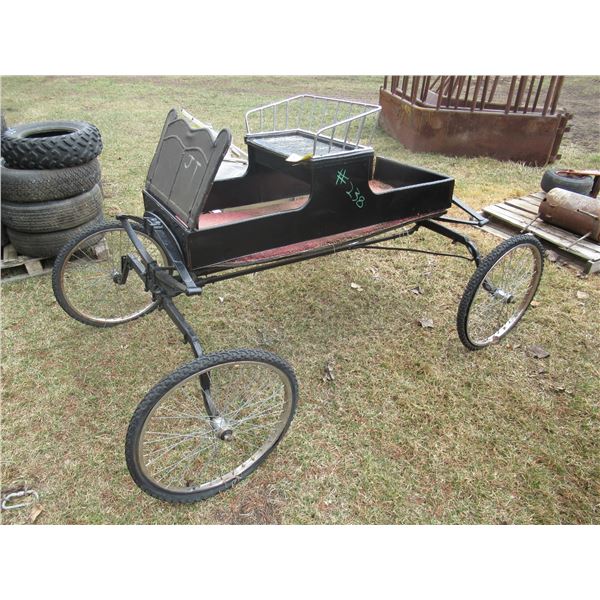 4 WHEEL HORSE BUGGY