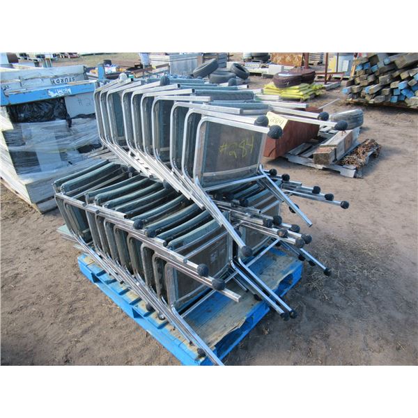 APPROX 30 BANQUET CHAIRS (ALL FOR ONE MONEY)