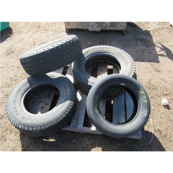 PALLET OF 4 ASSORTED TIRES