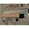 Image 1 : 6' X 6" I BEAM; 2 - 12' X 8' CHANNEL IRON