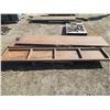 Image 1 : 3 - 24" X 107" STEEL PLATING (ALL FOR ONE MONEY)