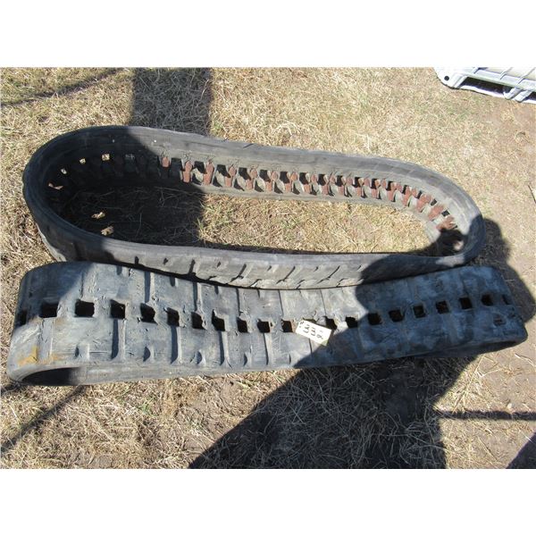 2 - USED SKIDSTEER TRACKS (BOTH FOR ONE MONEY)