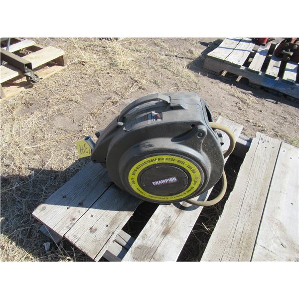 APPROX 60' HOSE ON REEL