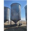 Image 1 : BUTLER 14' - 2800 BUSHEL BIN C/W WESTEEL HOPPER