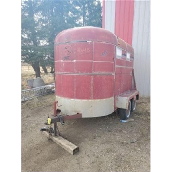 LONGRIDER APPROX. 14' - 2 HORSE TANDEM AXLE TRAILER