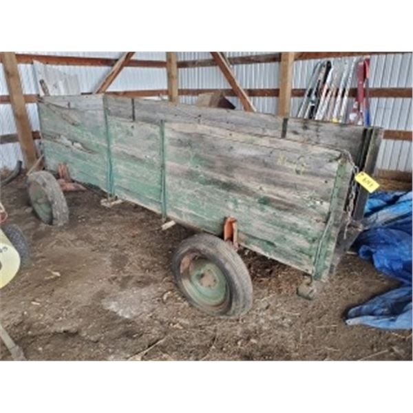 APPROX. 10' WOOD WAGON