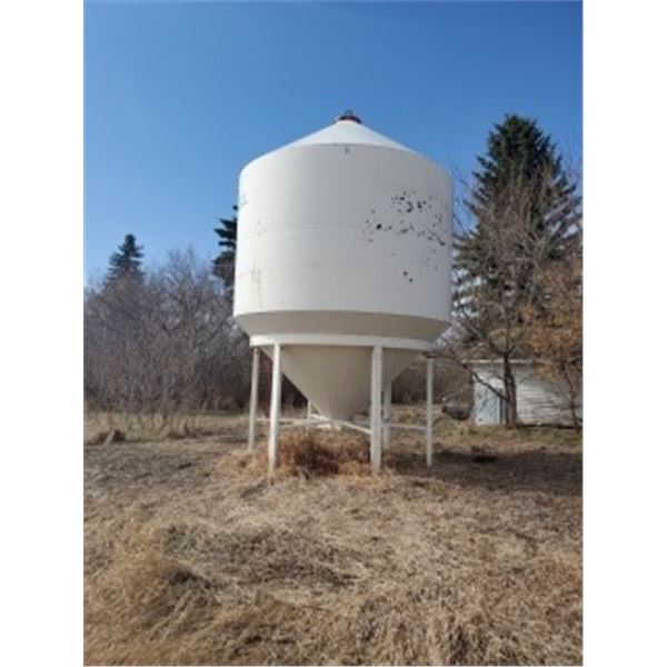 CHIGWELL EPOXY 1200 BUSHEL BIN C/W HOPPER