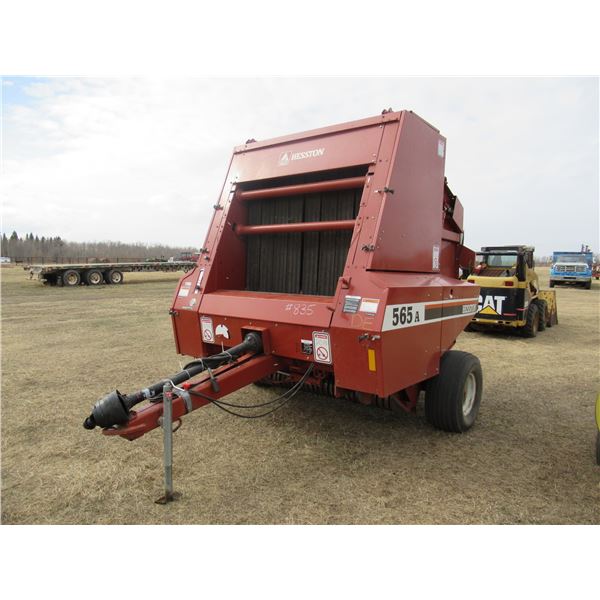 HESSTON 565A ROUND BALER