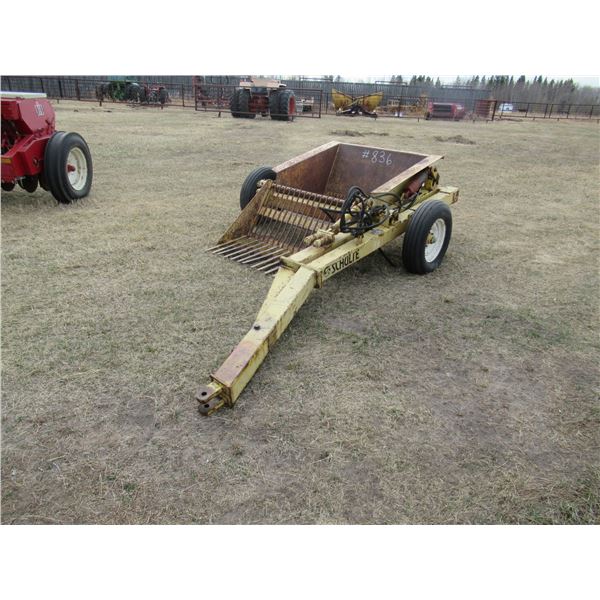 SCHULTE FORK TYPE HYDRAULC ROCK PICKER